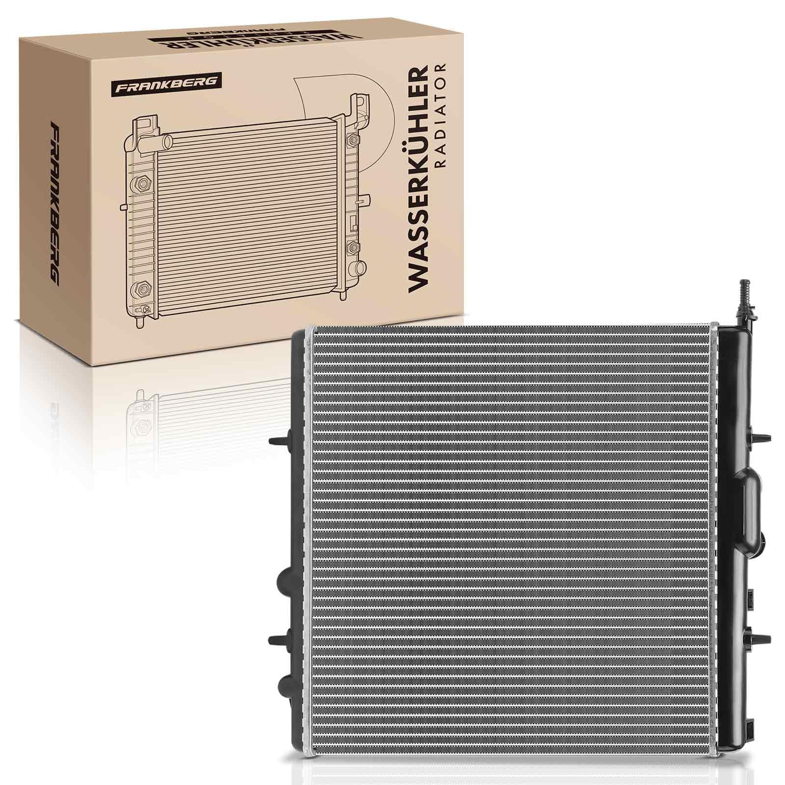 Frankberg Radiatore Motore Radiatore acqua Benzina Compatibile con 206+ 2L 2M 1.4L 206 CC 2D 1.6L 206 Compatto 2A/C 1.4L 206+ 2L 2M 1.1L 206 Compatto 2A/C 1.6L Replace# 133324
