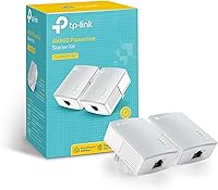 Vista 2 de TP-Link AV600 Powerline Ethernet Adapter Kit - Gigabit Port, Plug Pair &Play, Power Saving, Nano Sized Powerline Network Adapter (TL-PA4010 KIT)