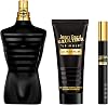 Jean Paul Gaultier Le Male Le Parfum Set de Regalo de 3 Piezas para Hombre | Eau de Parfum Intense Amaderado Ámbar, Gel de Ducha y Spray de Viaje con Cardamomo, Lavanda y Vainilla Le Male 7.04 Fl Oz (Paquete de 1) 3