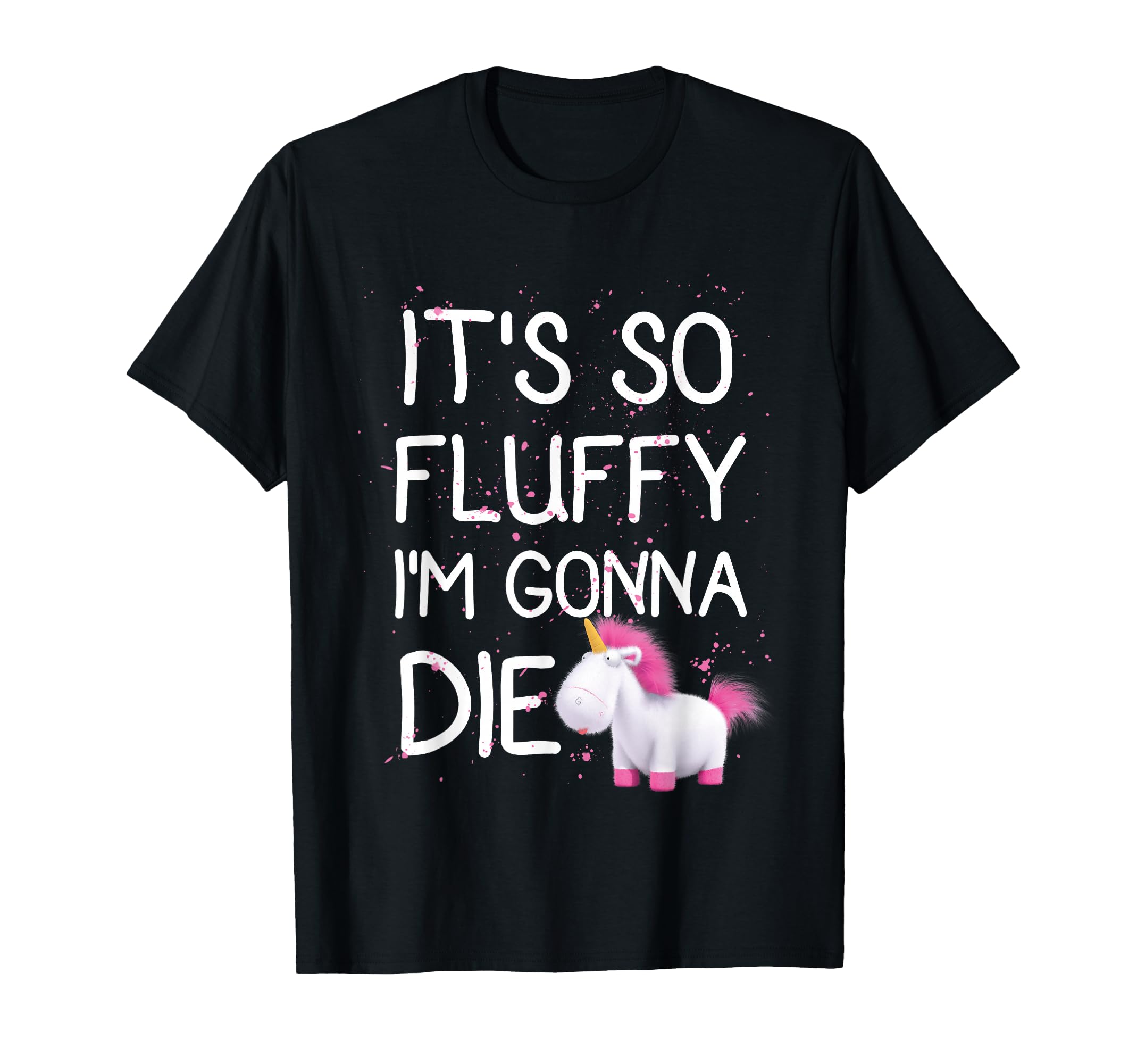 Minions It's So Fluffy Unicorn Graphic T-Shirt T-Shirt