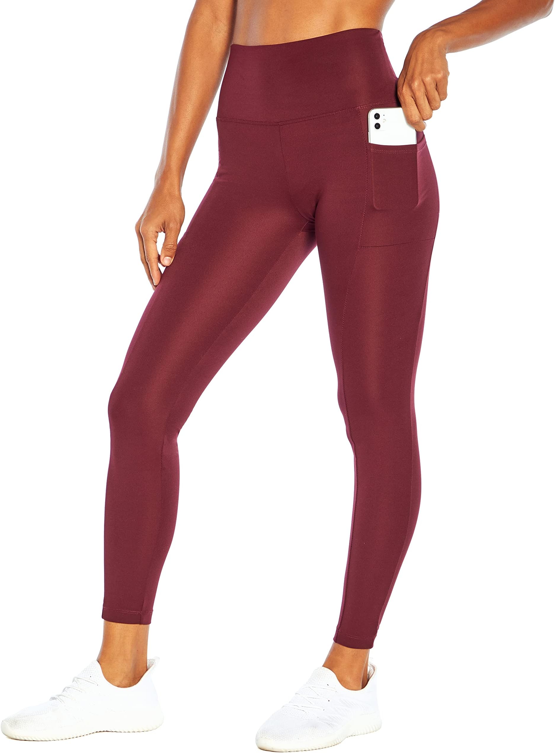 Bally Total Women's Cami High Rise Tummy Control Pocket Legging