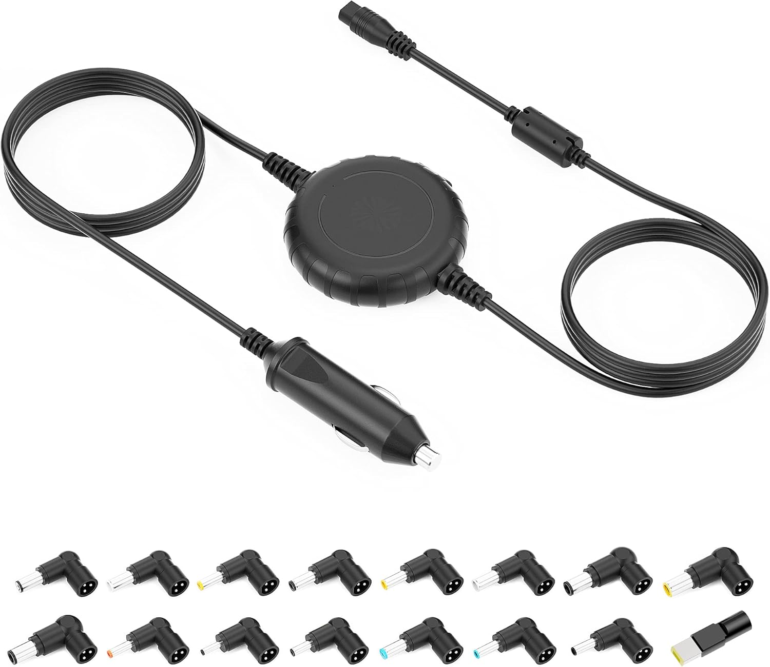 100W Universal Laptop Car Charger DC 15V 16V 18.5V 19V 19