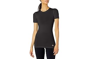 Tommy Copper Women's Core Compression Short Sleeve Crew Neck Shirt
