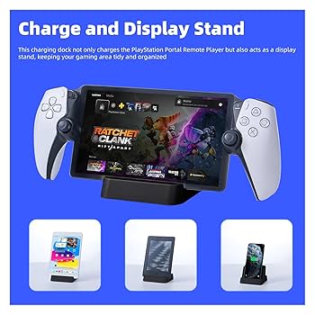 Amazon.com: HEATFUN PS Portable Charger Stand, Fast Charging