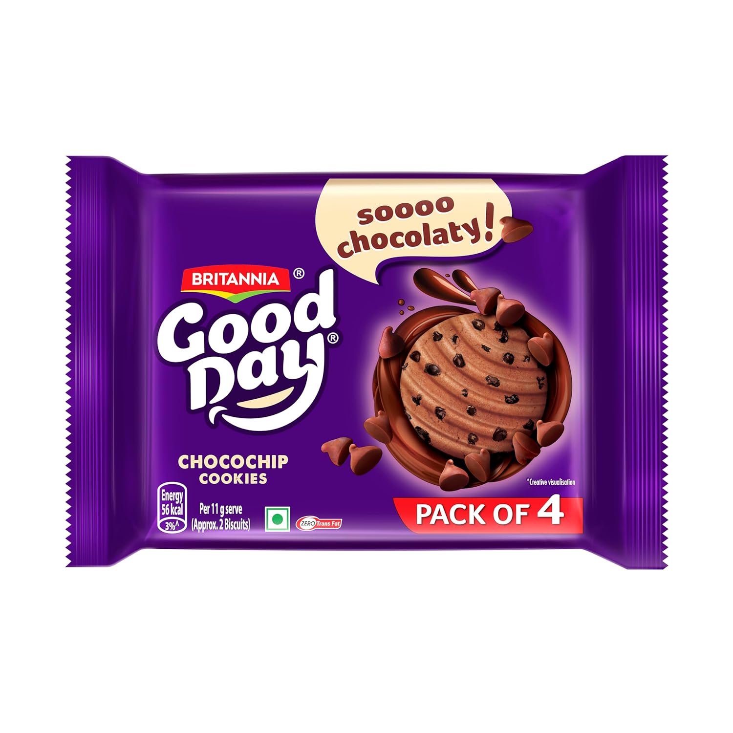 Britannia Good Day Choco Chip Cookies, 400 g