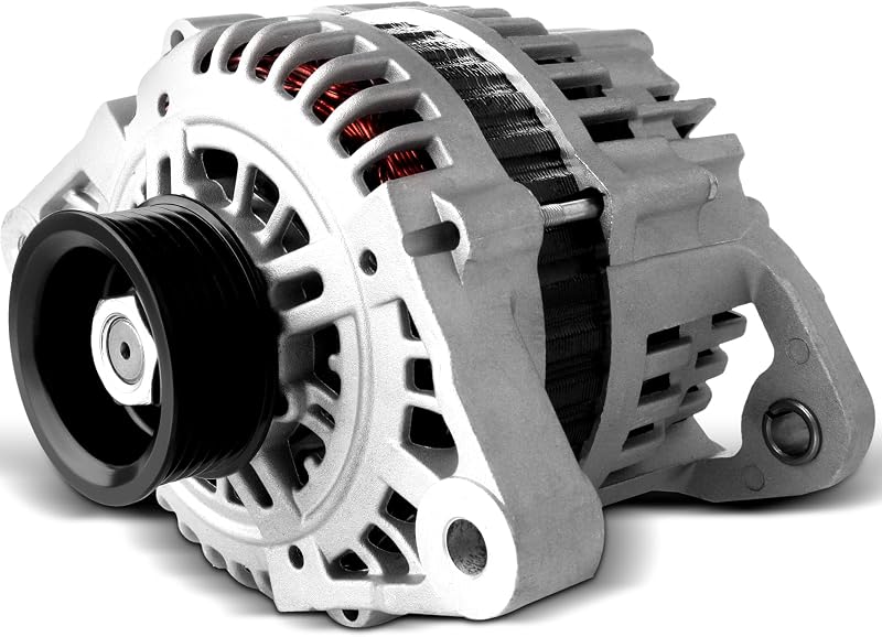 Alternator Compatible for Nissan for Altima L4 2.4L1998-2001 | GDSMOTU 100 Amp/12 Volt High Output Alternator AHI0029 113373 LR1100-709