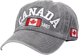 Adjustable Cap Cotton Hat Baseball Cap Canada Cap Hat Flag Cap Casual Headwear Embroidery