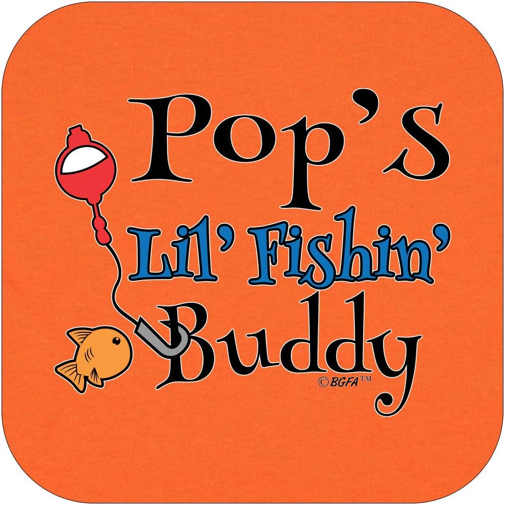 Baby Fishing Gifts Pops Lil Fishin Buddy Bodysuit