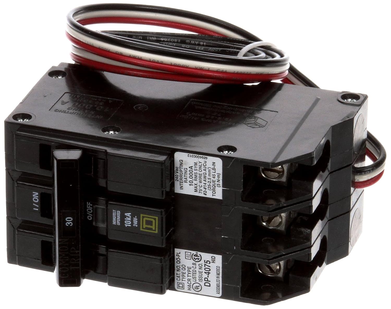 Hussmann 0365952, Breaker Cir/Cntr 30Aplug 3P