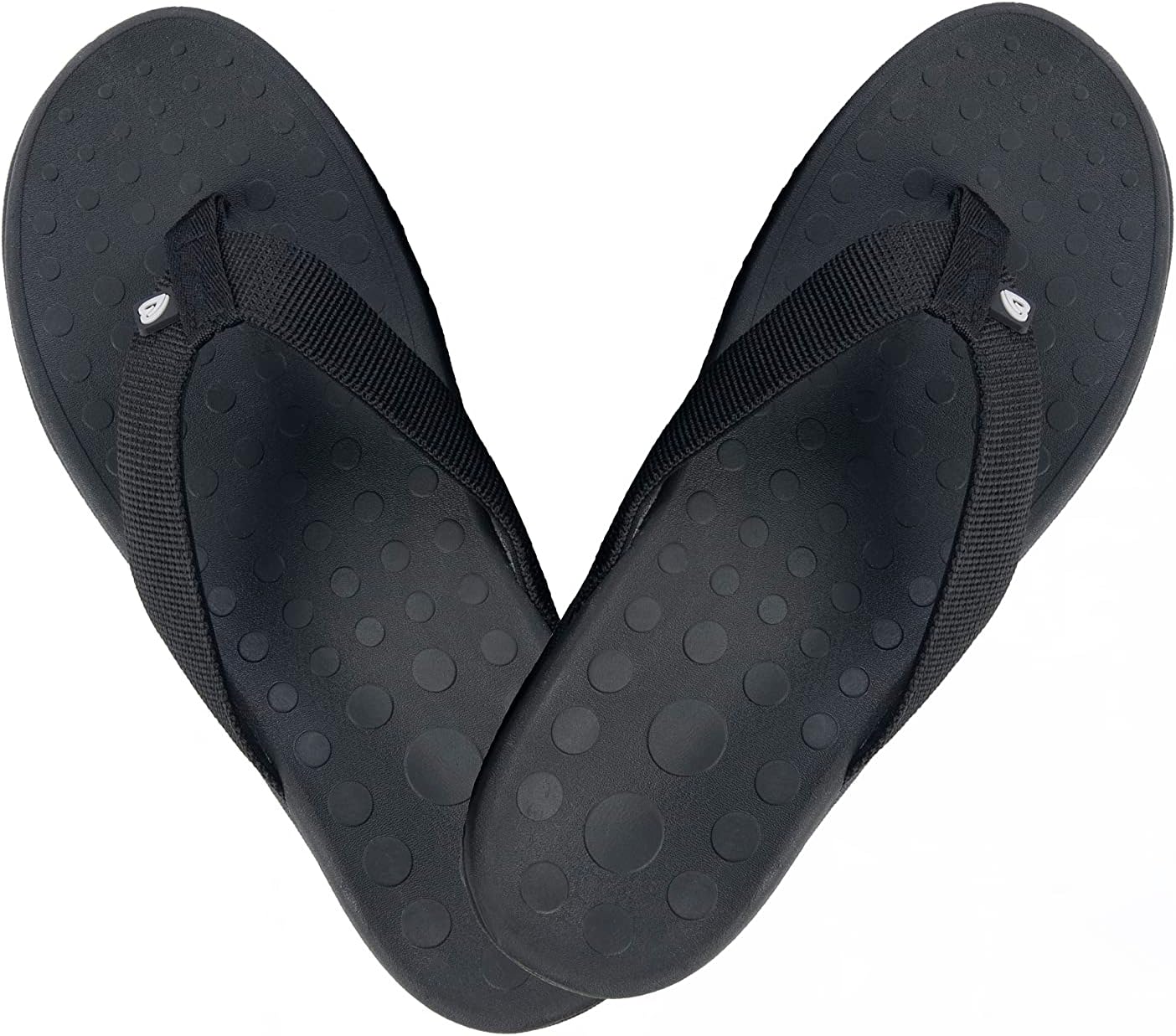 LifeBalance Orthotic Slippers – Flip Flops for Plantar Fasciitis & Flat Feet – Arch Support for Men and Women – Comfort Slippers (Black, EU Footwear Size System, Adult, Numeric, Medium, 36) LifeBalance Orthotic Slippers – Flip Flops for Plantar Fasciitis & Flat Feet – Arch Support for Men and Women – Comfort Slippers (Black, EU Footwear Size System, Adult, Numeric, Medium, 36)