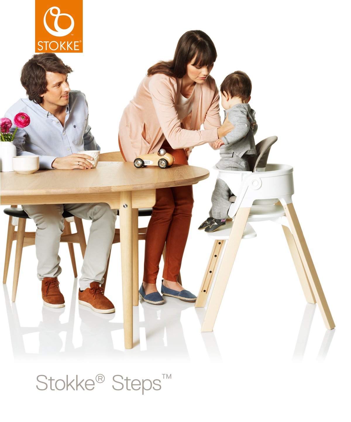 Stokke - Cojín ® StepsTM para Baby Set gris
