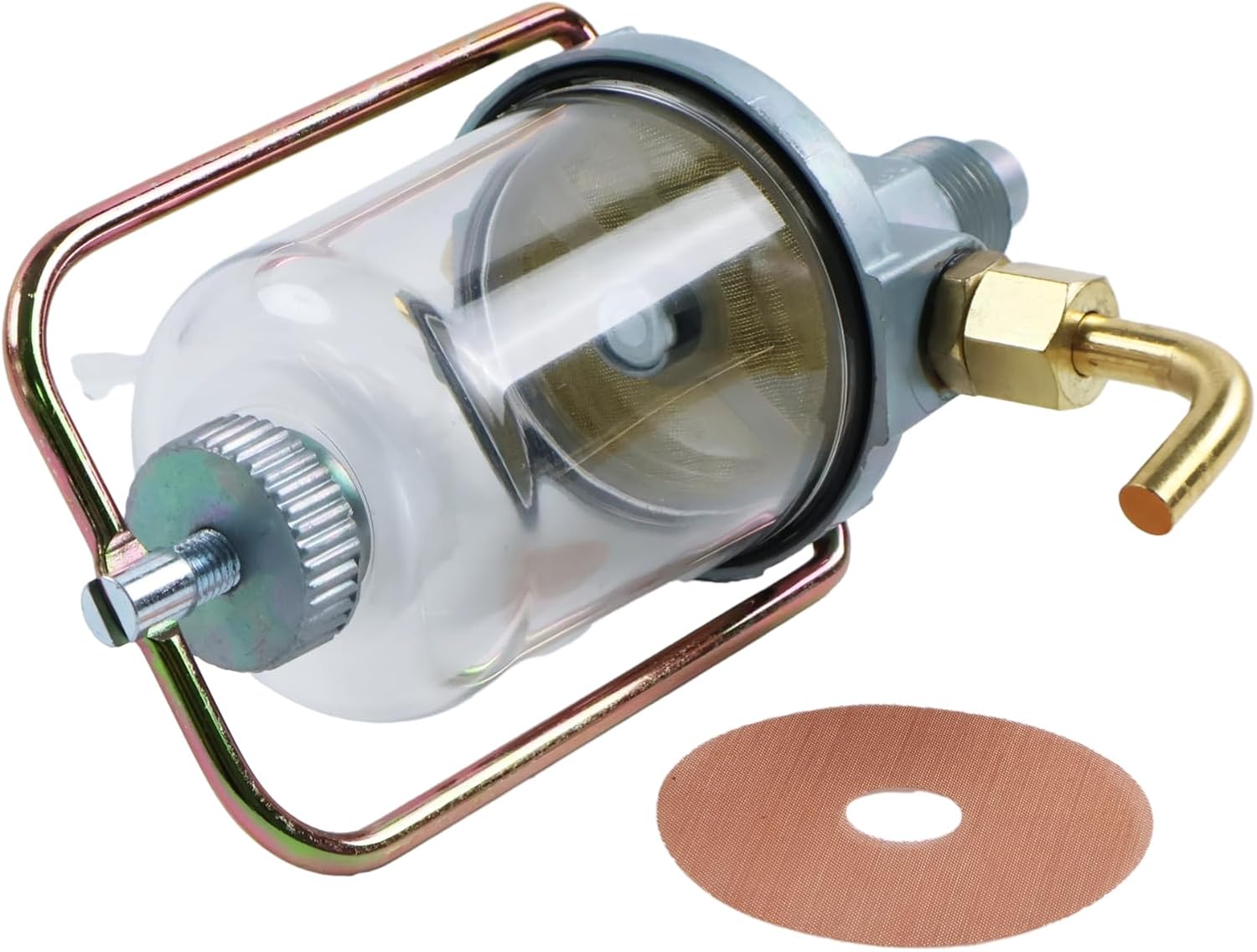 Fuel Gas Sediment Bowl 370832R91 Compatible with IH International Harvester Farmall MV Super Tractor H M HV W4 OS4 350 400 460 560 650 706