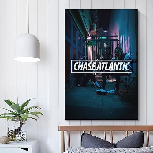 Miniatura 5 de BAMKUCY Póster de la banda del Atlántico Chase Atlantic, pintura decorativa, pósteres de pared e impresión artística moderna para decoración de