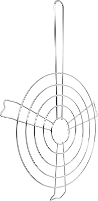 Iimusa USA IMU-6000800 Arepa Grill 9.5-inch, Silver