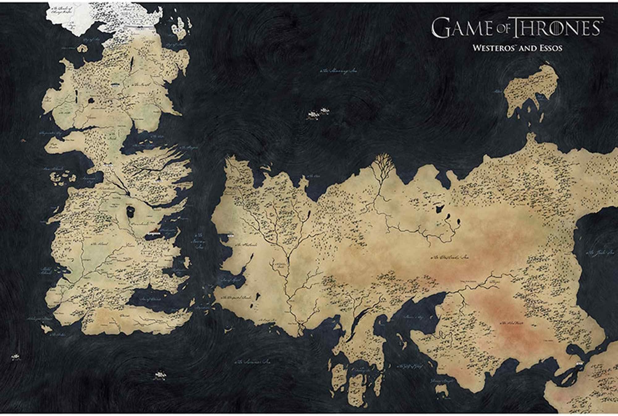 ABYstyle Game of Thrones Westeros Map 61 x 91.5cm Maxi Poster