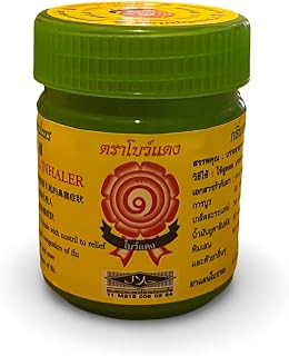 BODEANE Traditional Thai Herbal Inhaler Natural Relieve Colds Stuffy Nose Aromatic Herbs