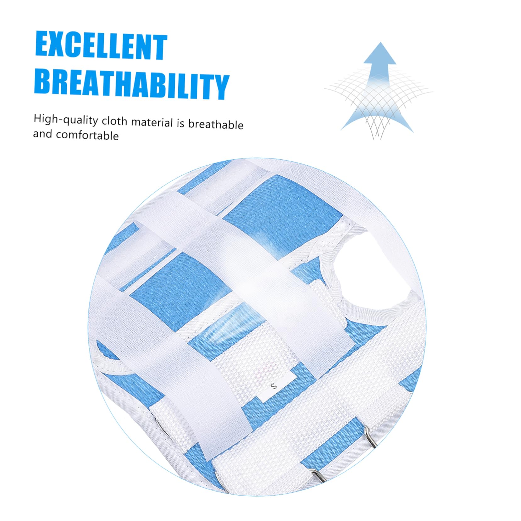 HAPINARY Strap Sports Wristbands Wrist Elbow Sling Wrist Thumb Brace Forearm Stabilizer Brace Arm Sling Wrist Thumb Spica Wrist Support Brace Spica Support Brace Arm Support Cloth Blue