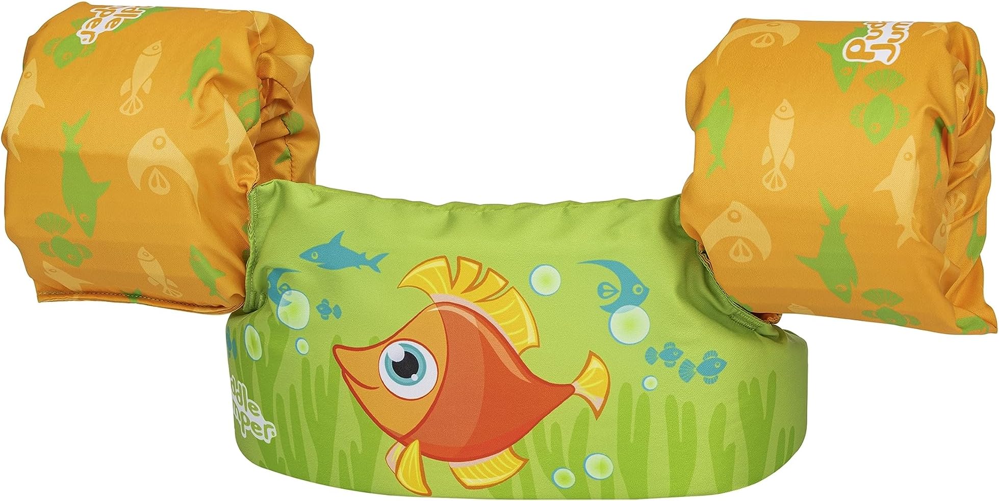 Child Deluxe Life Vest - Orange Fish