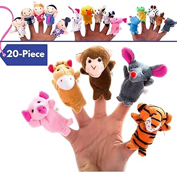flying tiger finger puppets