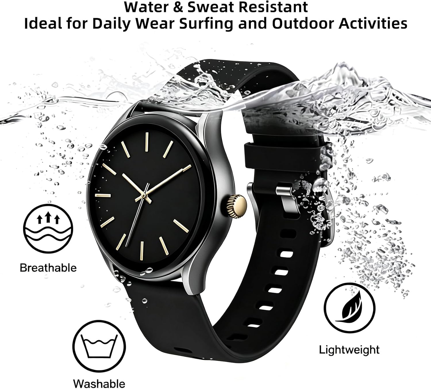 20mm Replacement Watch Bands Compatible with Nixon Porter, Time Teller, Drifter 40, Spectra, Quick Release Soft Waterproof Silicone Sport Straps for Men & Women