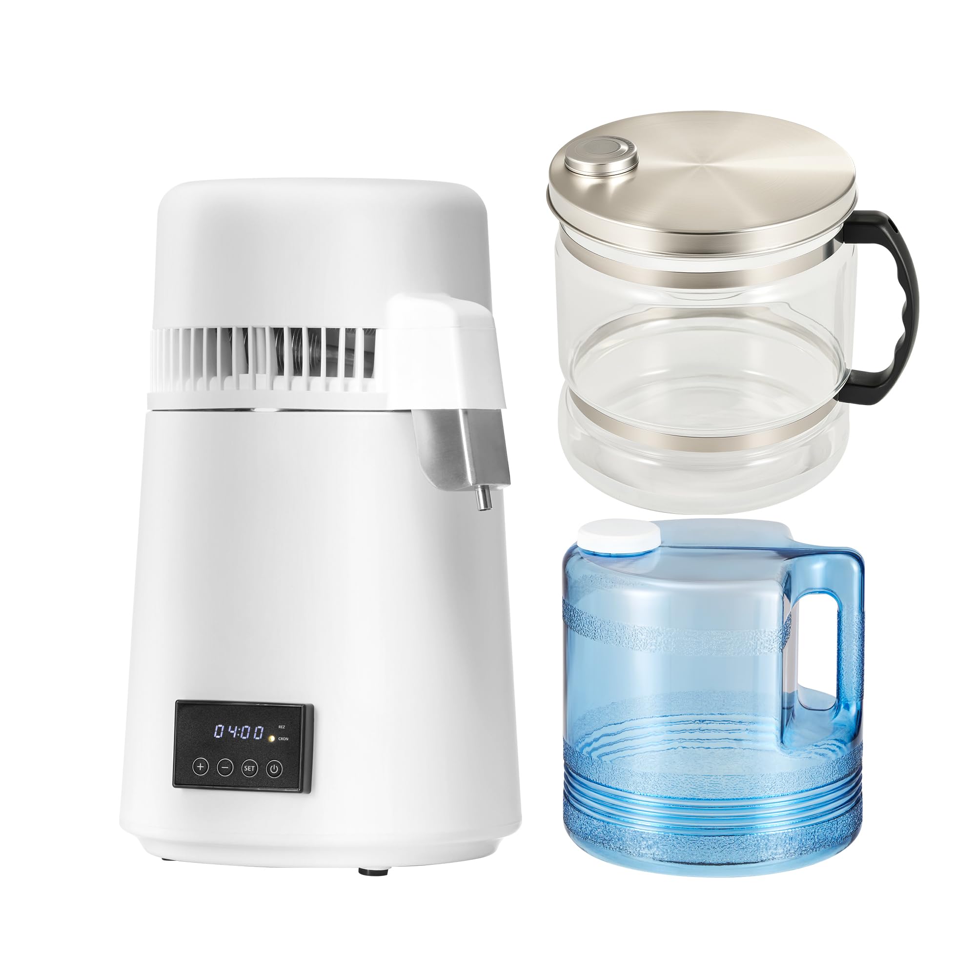 Amazon.com: CO-Z 1.1 Gal Water Distiller with 4L Glass Carafe