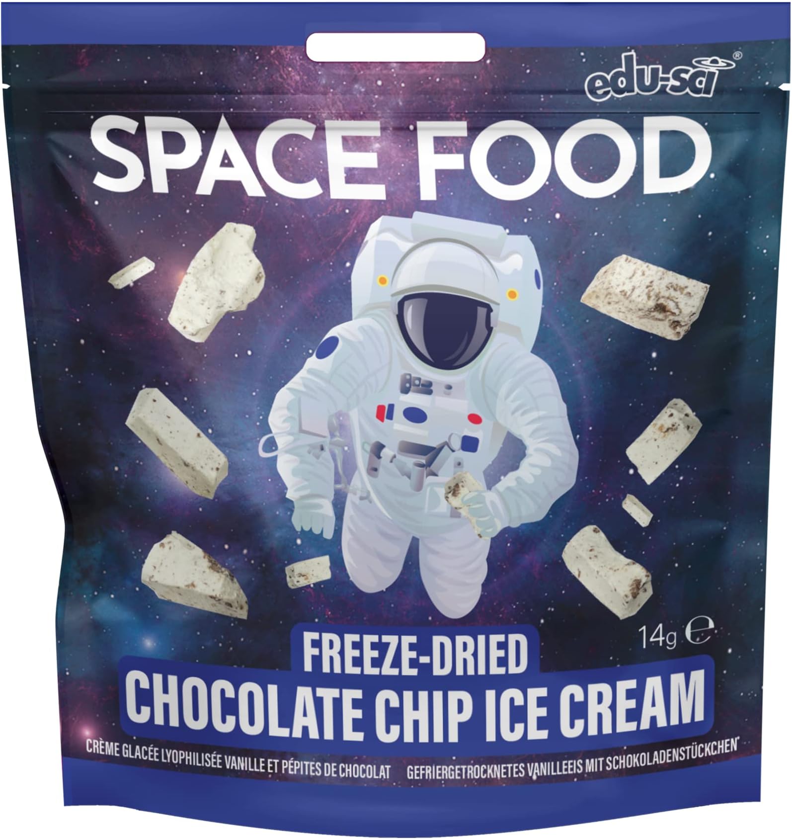Space Food Freeze-Dried (Vanilla Chocolate Chip Ice Cream)