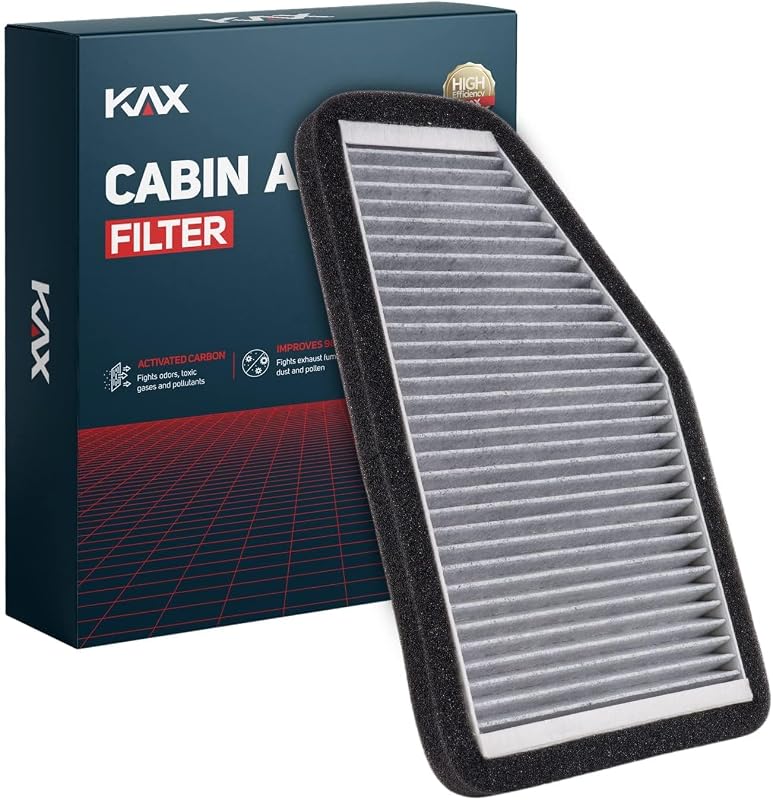 Filtro de cabine HEPA KAX CF10548 com carvão ativado para Ford Escape, Mercury Mariner e Mazda Tribute – 1 unidade