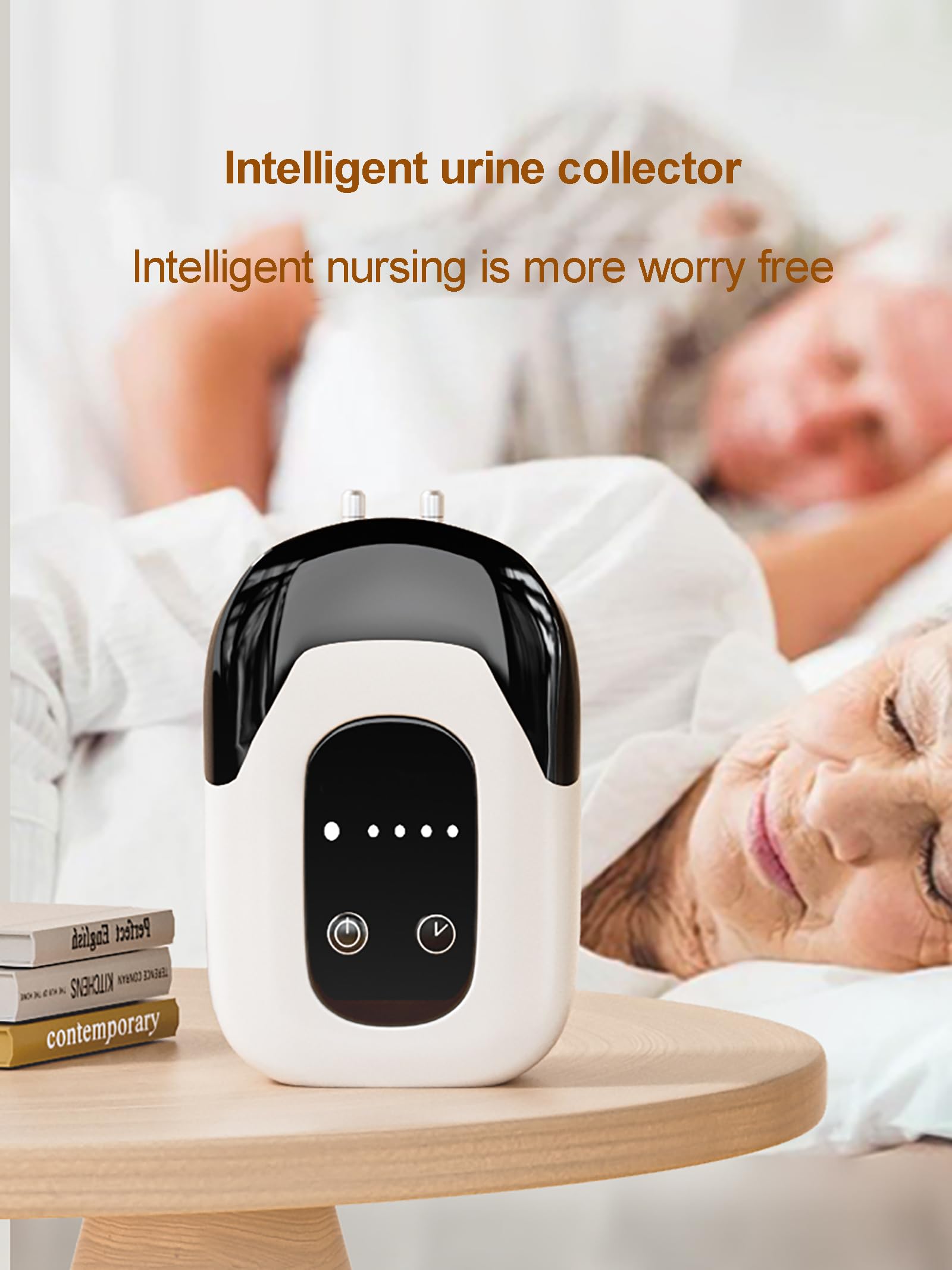 Raccoglitore di urina Orinatoi elettrici migliorati per Donne Cintura Elastica Regolabile in Vita 2000 ml Grande capacità Design a Prova di perdite Riutilizzabile Silicone Morbido