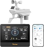 Temtop W100 Smart Weather Station Outdoor Indoor Air Quality Monitor - 1