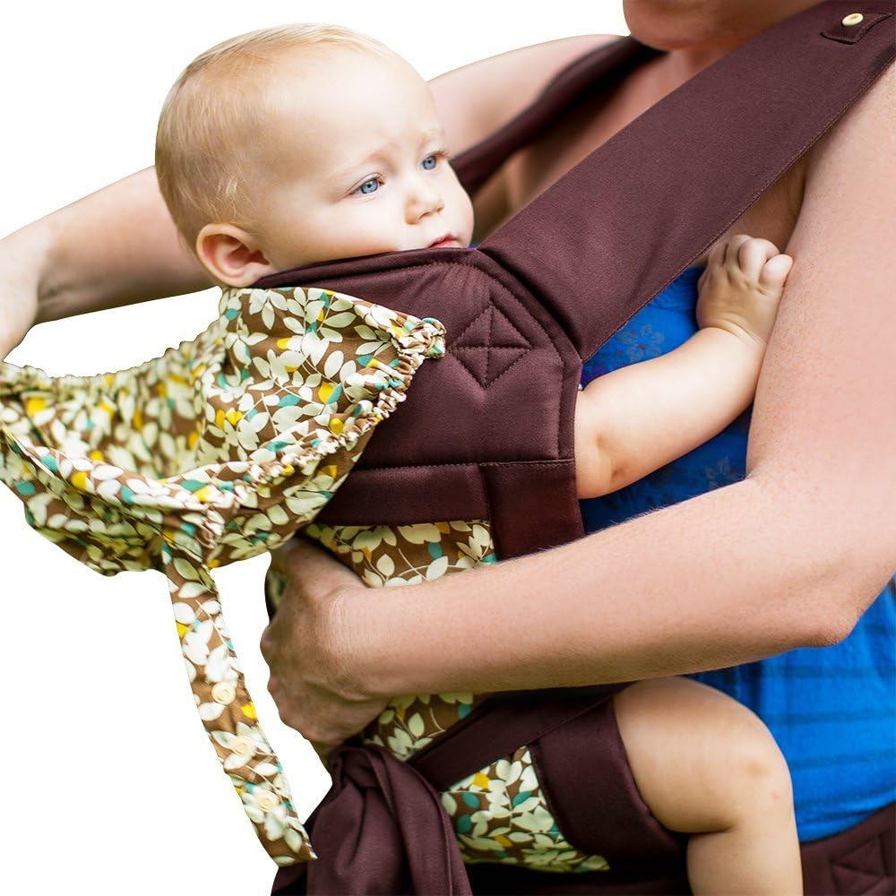 Comfortable Structured Baby Carrier, Durable Support for Shoulders, Back, Hips, Shades Baby From Damaging Sunrays