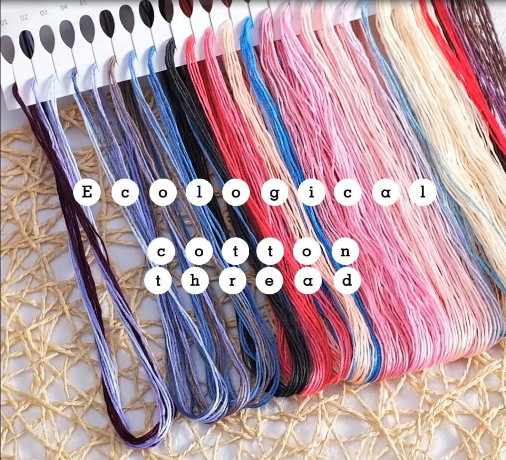 51buyoutgo Sloth Cross Stitch Kit For Beginners – 11 Count Pre-Printed Easy Embroidery Kit