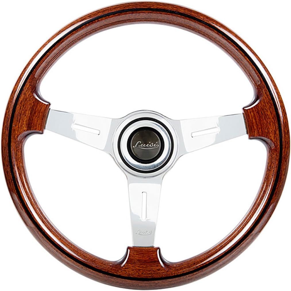 LUISI Universal Vintage Mugello Classic II 370mm Mahogany Steering Wheel