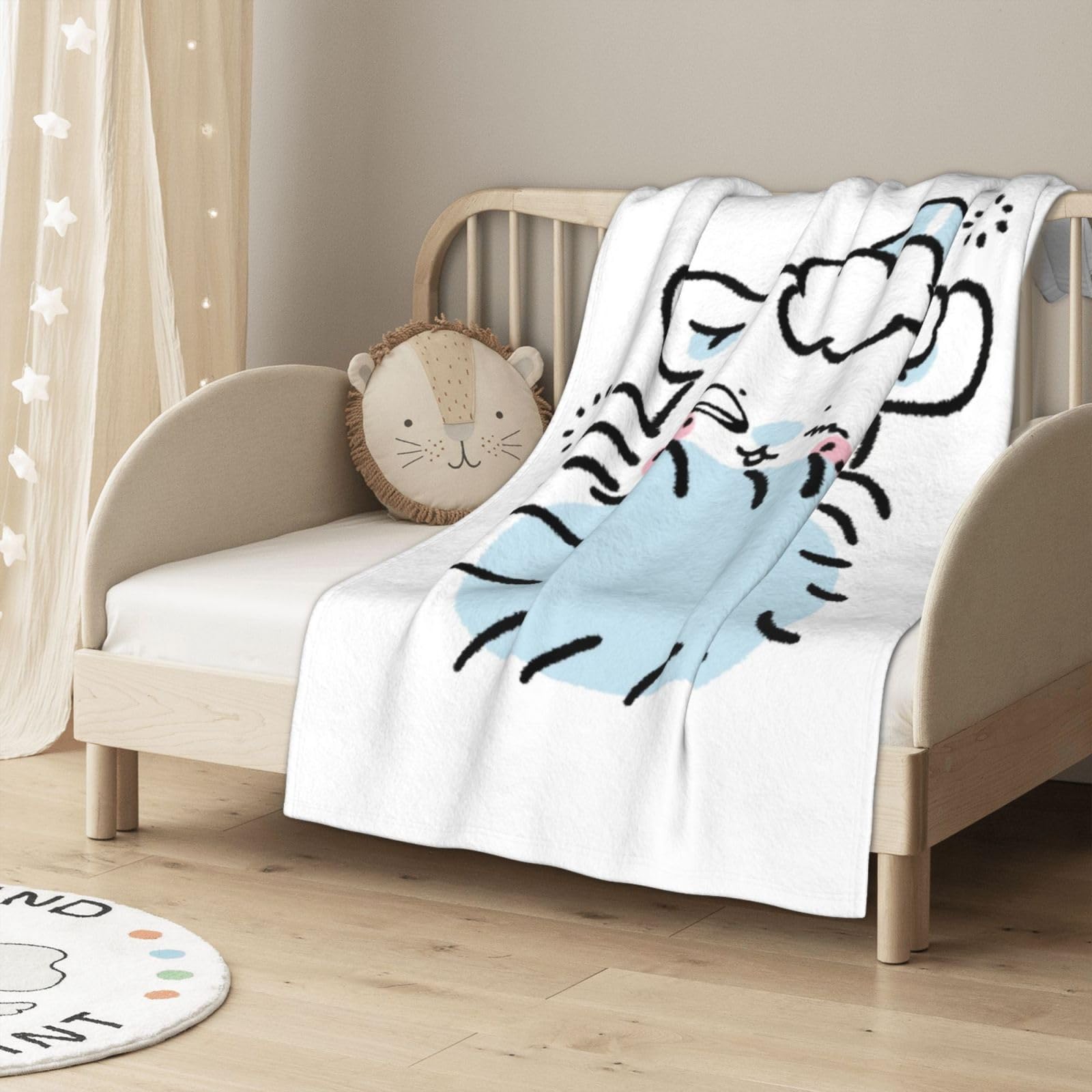 Amazon｜毛布 ちいかわ モモンガ ブランケット 大判 フランネル 超極細