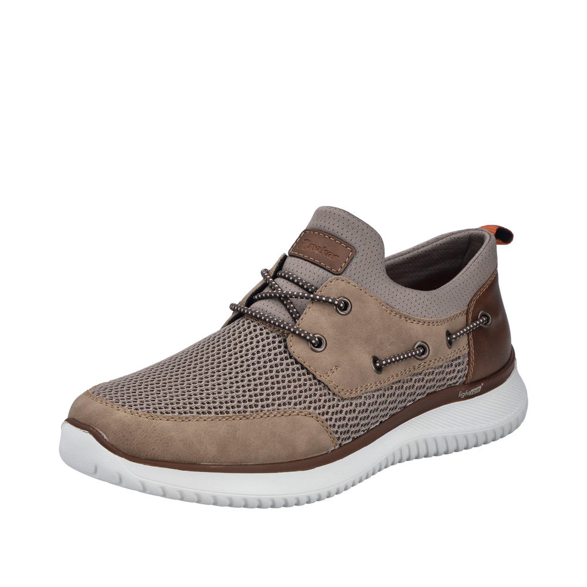 Rieker Men's B9643 Slip-On Shoes, Beige, 44 EU