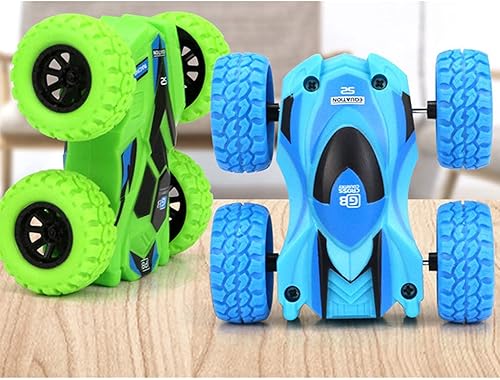 Miniatura 2 de Autos de tracción de doble cara, vehículos de fricción a prueba de golpes, autos de inercia para niños y niñas, regalo de cumpleaños a partir de 3