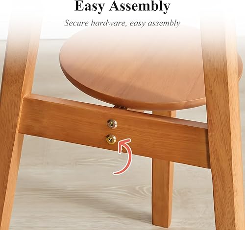 Miniatura 9 de Mesa auxiliar, mesas auxiliares redondas de 2 niveles para sala de estar, mesa auxiliar moderna de mediados de siglo, mesita de noche redonda, mesa