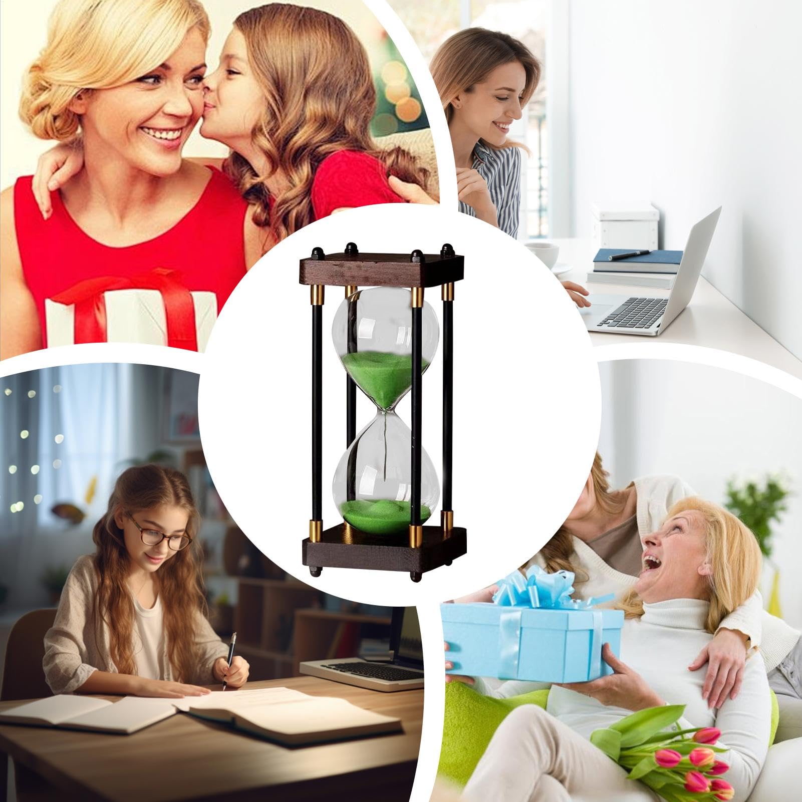 de 60 Minutos, decoración de Reloj de Temporizador de Retro