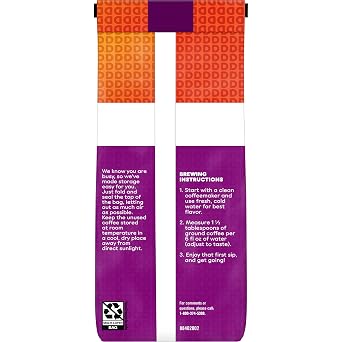 Dunkin Turtle Love Artificially Flavored Ground Coffee, 6 (11 Oz.) Bags | 66 oz. total. Notes of caramel, pecan & dark chocolate. Dark roast. Made with arabica coffee. SNAP EBT eligible.