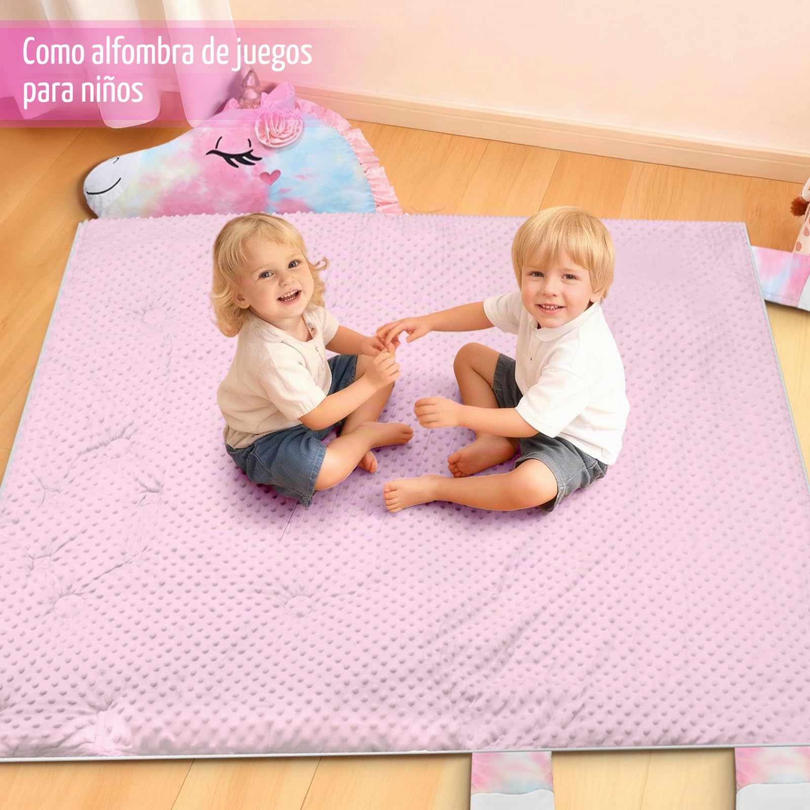 Saco de Dormir Niños Ultraligero con Cojín Desmontable, Elefante Forma Warm Felpa Plegable Saco Dormir Bebé para Niñas y Niños, Interior al Aire Libre y Camping, 170x70cm, Azul