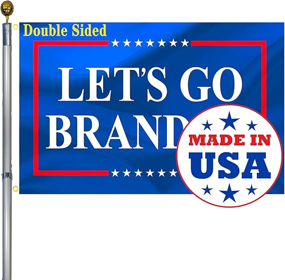 Lets Go Brandon Flag 3x5 Outdoor Double SidedBrandon
