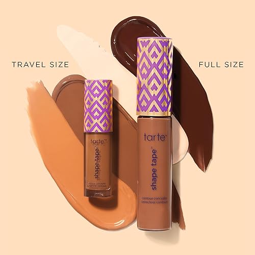 Vista 11 de tarte shape tape concealer – Full-Coverage, Matte Finish for Under Eye, Dark Circles, Fine Lines, Redness & Discoloration, Longwear, 20B claro