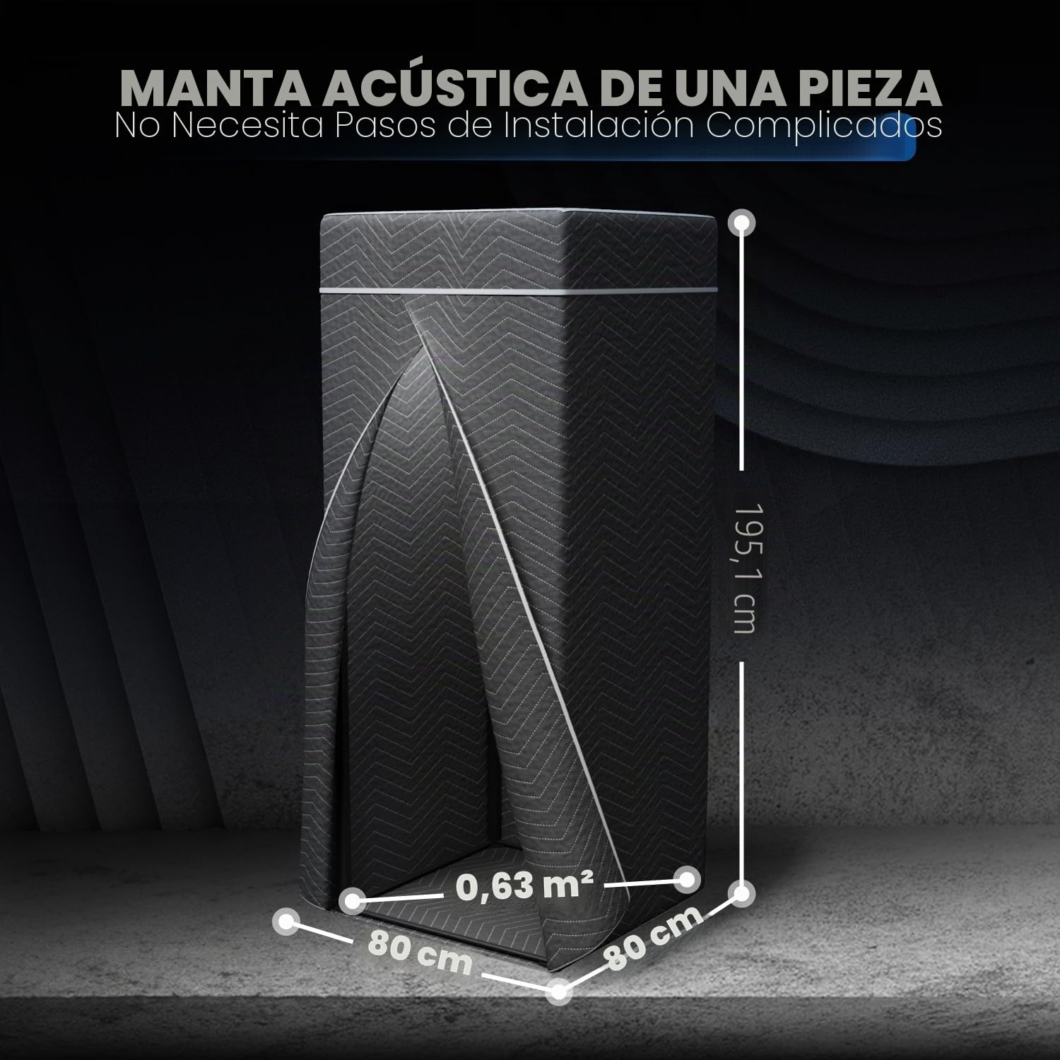 Cabina de grabación portátil, estudio de grabación en casa, cabina vocal insonorizada, plegable con bolsa de viaje para un sonido de calidad de estudio sin eco, ideal para voces en off, podcasts y