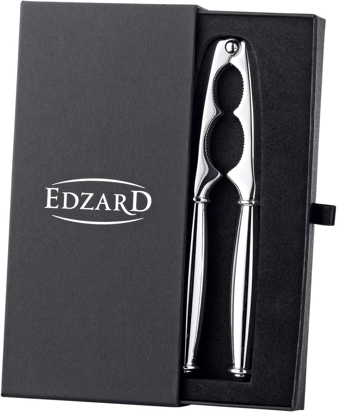 EDZARD Casse-Noisette Carlton, Forme Classique, argenté, Longueur 17 cm