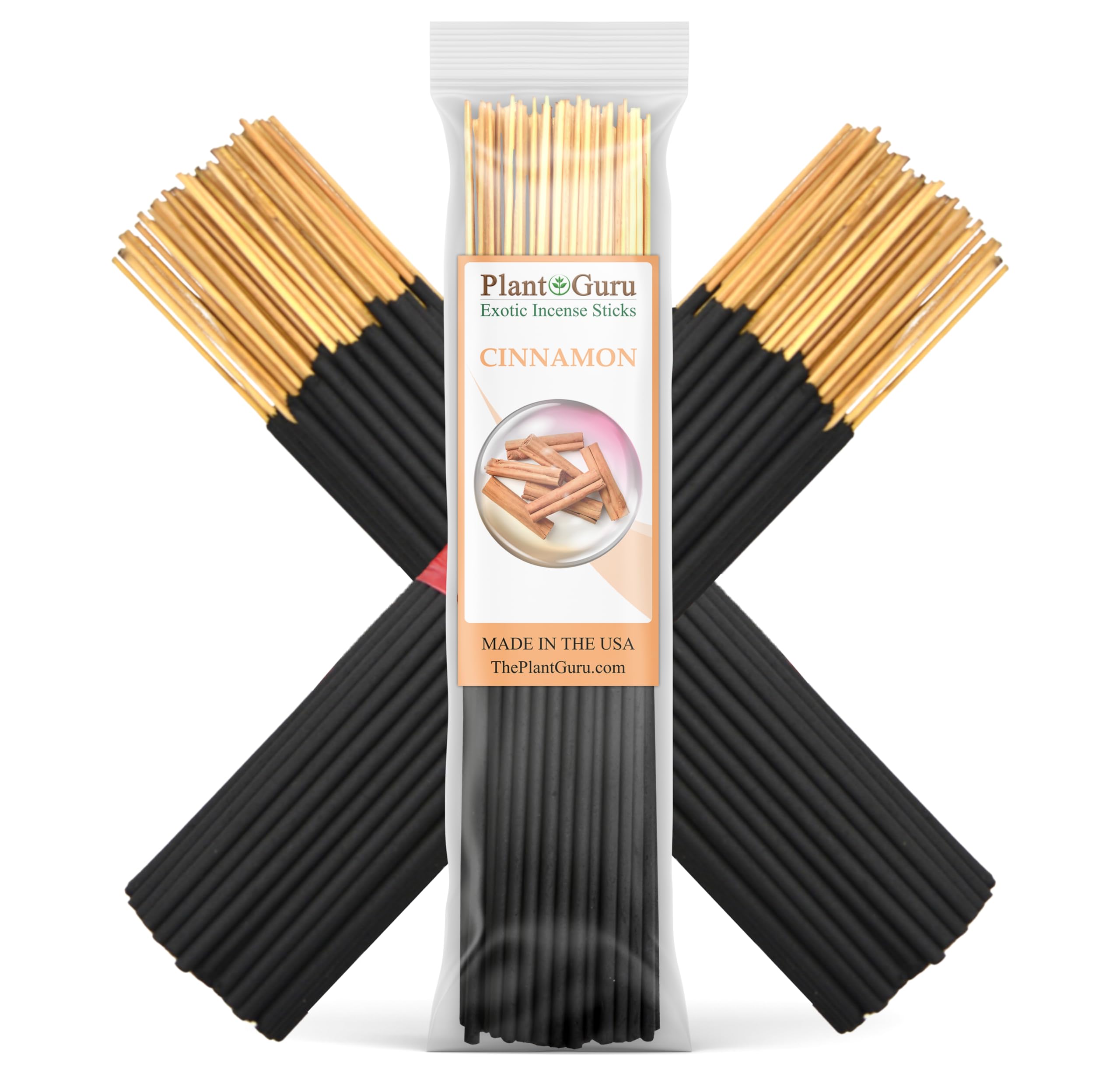 Cinnamon Exotic Incense Sticks 7 Inch - Bulk 1 Bundle 85 to 100 Sticks - Natural 7