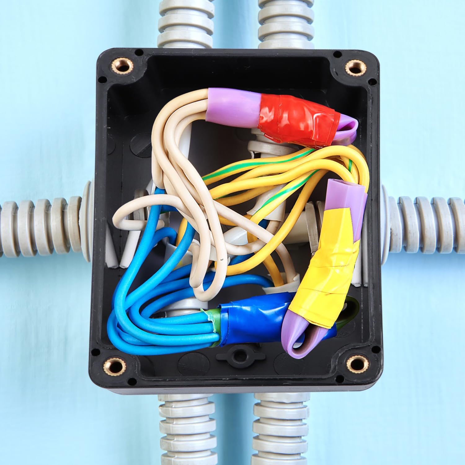 Aexit Wasserdichte Kunststoff Baumarkt Gehäuse Kiste für Elektronik Projekte 158 x 90 Elektroinstallation x 60mm