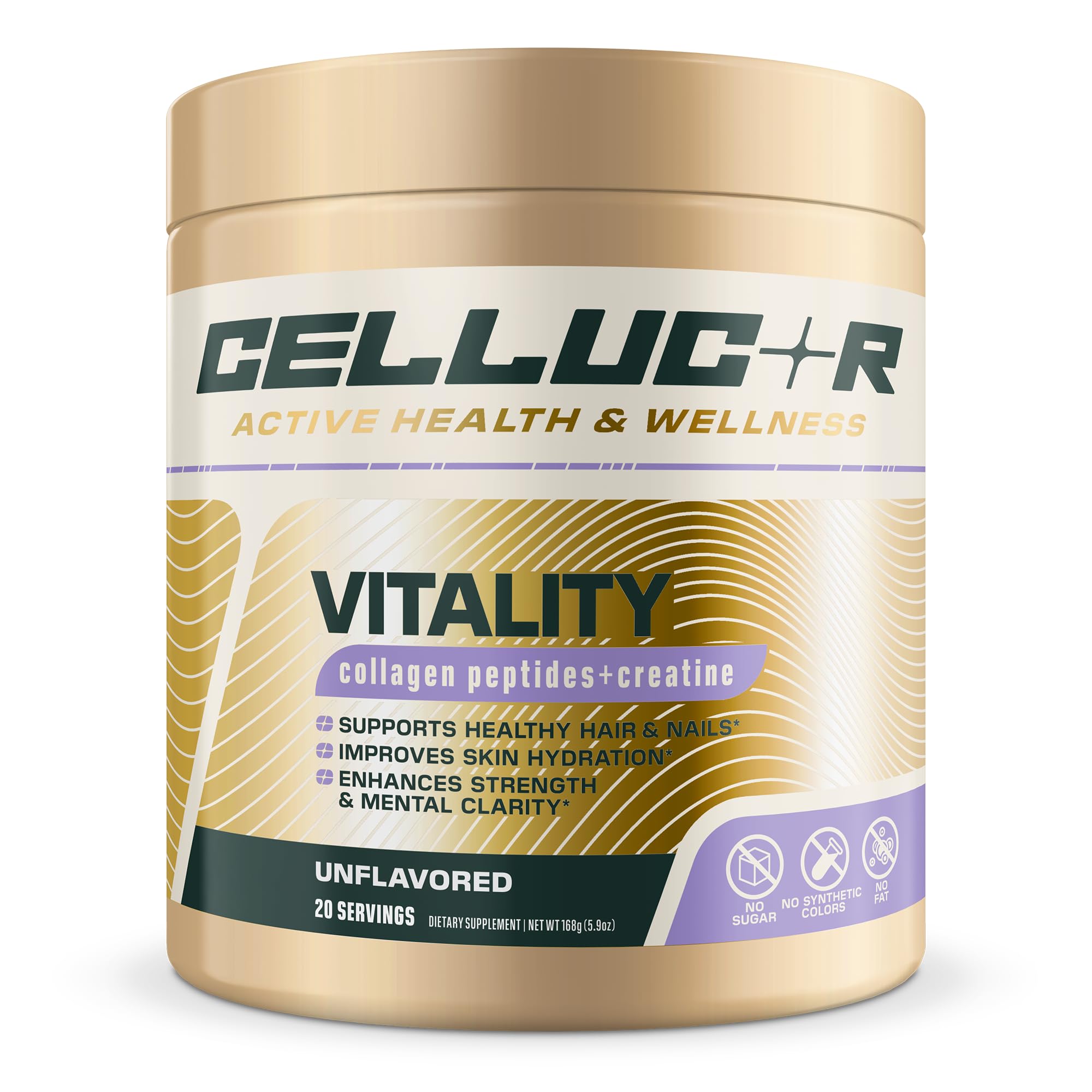 Cellucor Creatina com Peptídeos de Colágeno 5 g, 20 porções