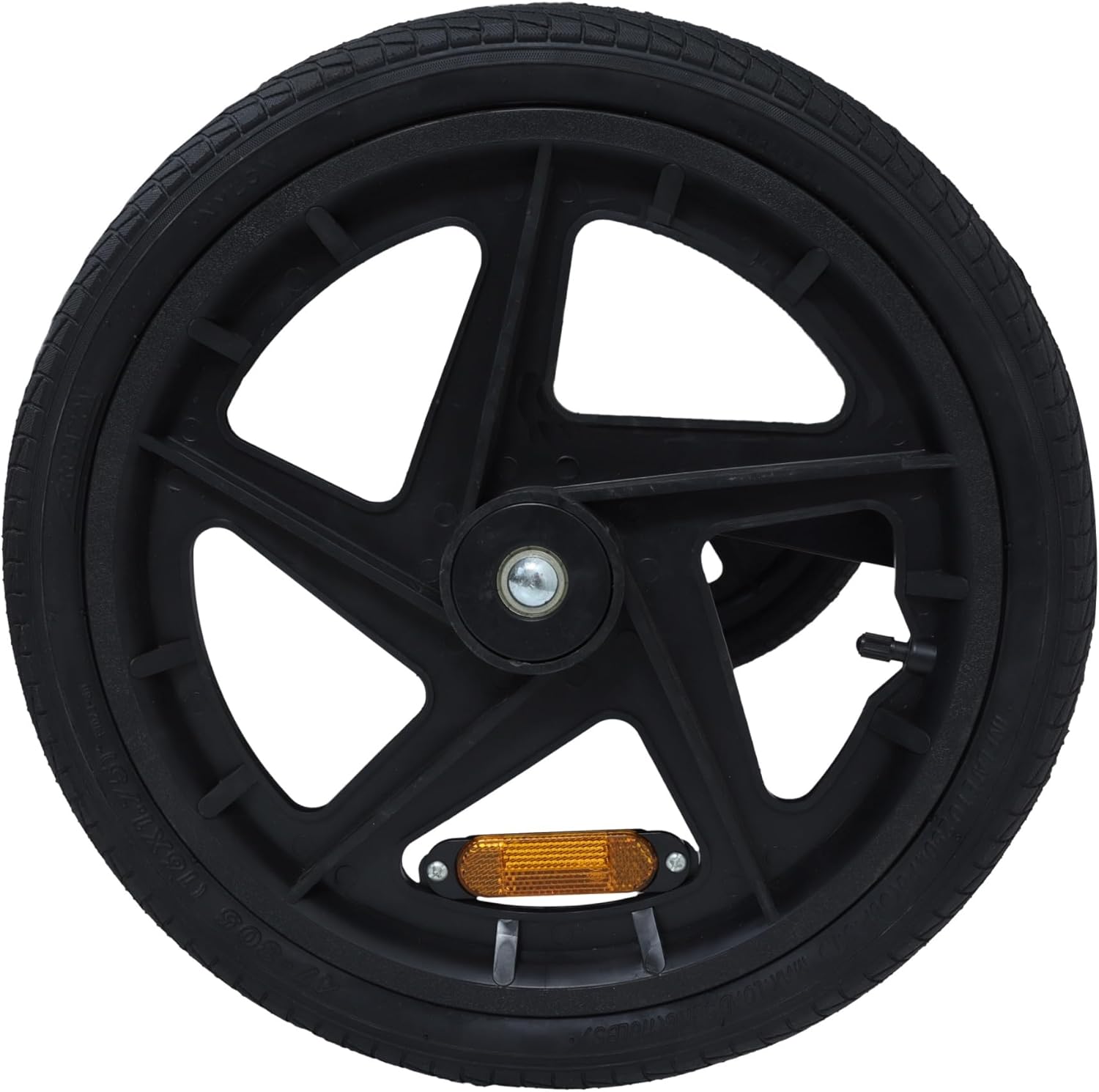 Outdoor Heavy Duty Collapsible Pet Bike Trailer – 16-Inch All-Terrain Wheels, Universal Hitch, Foldable Dog/Cargo Carrier for Bicycles