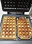 GOURMETmaxx Wafelijzer voor 2 wafels, 1000 watt, voor Belgische wafels antiaanbaklaag, met verwarmingselementen boven en onder voor een gelijkmatige warmteverdeling, traploos instelbaar