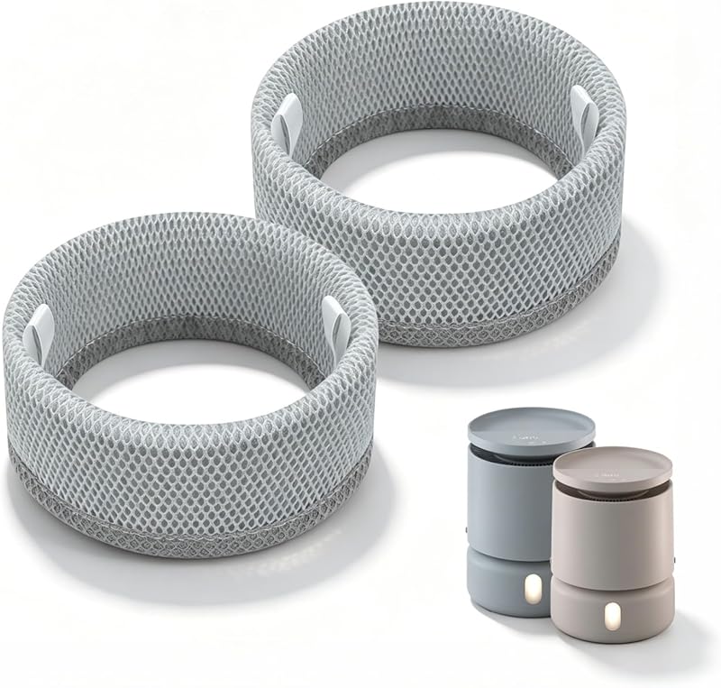 2PCS Replacement Wick Filter Compatible with Blueair Dreamwell H38i & H76i | Compatible with Blueair Dreamwell H38i and H76i Humidifier (1 Gallon/2 Gallon), for Traps Mineral Deposits and Impurities
