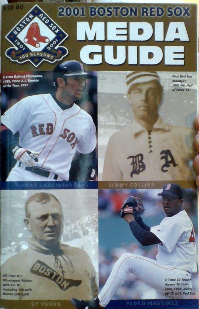 2001 Boston Red Sox Media Guide Boston Red Sox Staff Amazon Books